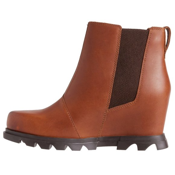 NWT Sorel Joan of Arctic Wedge III Chelsea Boots - Waterproof, Leather 663sn - Picture 4 of 6